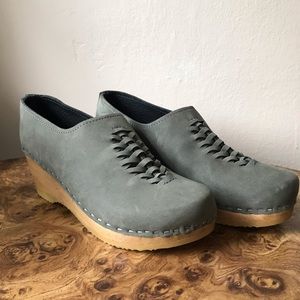 No.6 Braided Clogs Nubuck